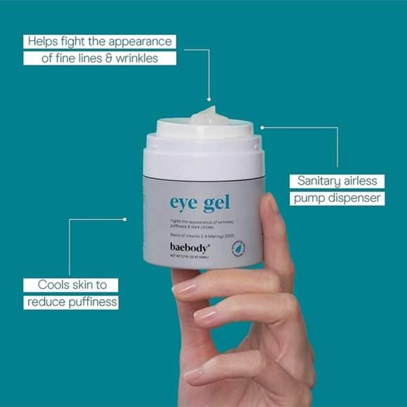 Baebody Eye Gel for Anti-Aging, Dark Circles, Puffiness, Eye Gel and Wrinkles - Picture 5 of 7